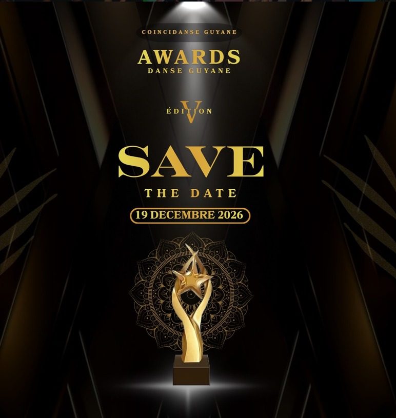 Save the date : Awards Danse Guyane, 5e édition, 19 décembre 2026, Coincidanse Guyane